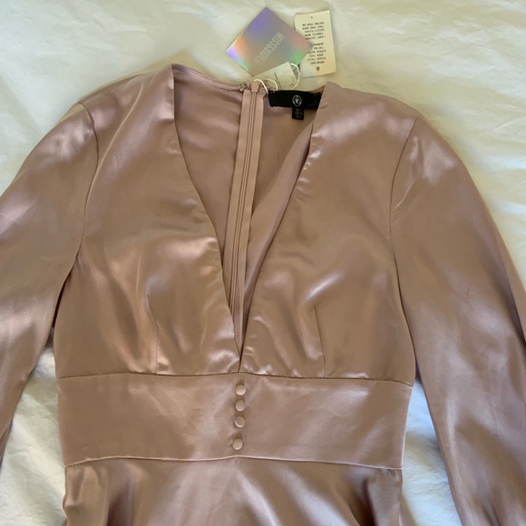 Missguided Satin Dress - Picture 3 of 6